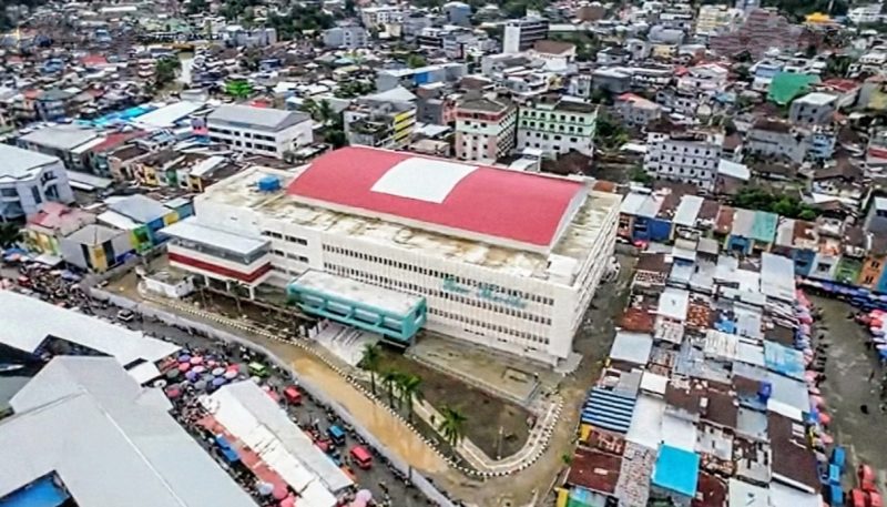 Gedung Pasar Mardika Baru (Dok.Wika)