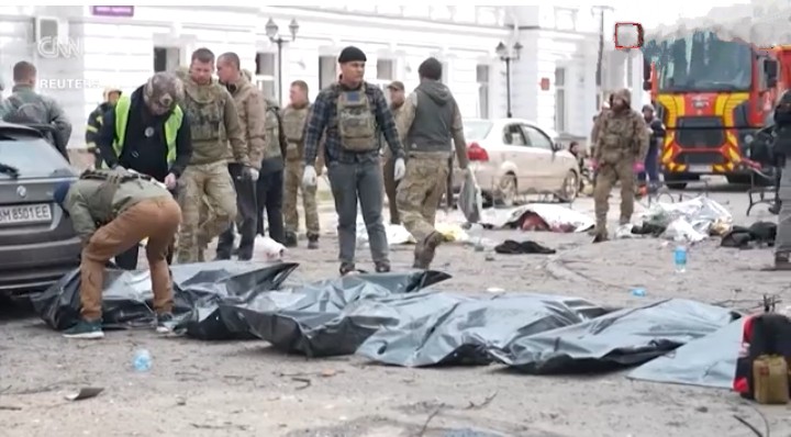 Korban Rudal - Foto: Doc CNN Ukraina