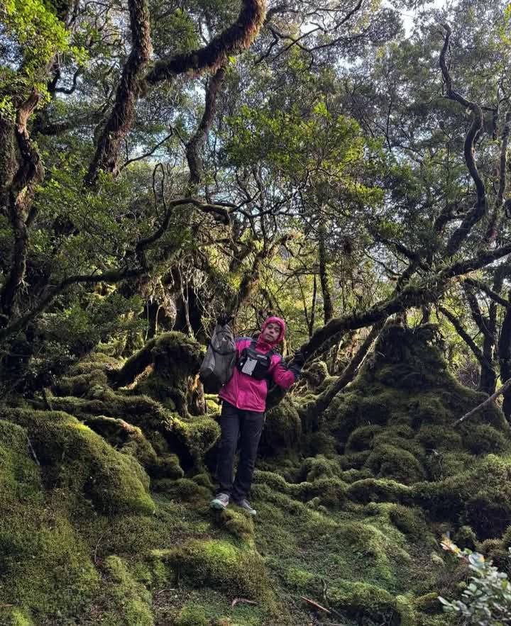Firdaus Ahmad Fauzi pada saat pendakian di Gunung Binaiya, (Foto:ist)