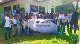 Klaster Sawatu bersama Gen-Z lintas Agama dalam kegiatan sosialisasi (Foto: Dok. Klaster Sawatu)