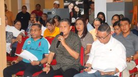 Walikota Ambon Bodewin Wattimena Bersama Perangkat OPD dalam Program WAJAR, Jumat 23 Mei 2025, (Foto:RU)