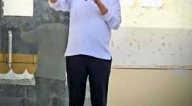Walikota Ambon Bodewin Wattimena memberikan sambutan (Foto: istimewa)