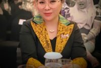 Istri Walikota Ambon - Ketua TPP-PKK Lisa Wattimena (Foto:Jerits)