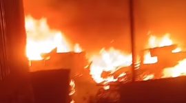 Puluhan Rumah Di Bentas Terbakar (Foto:ist)