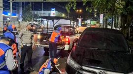 Kendaraan Mobil Dinas Plat Merah yang ikut terjaring dalam Operasi Burhan yang dilaksanakan oleh Dishub Kota Ambon (Foto:ist)