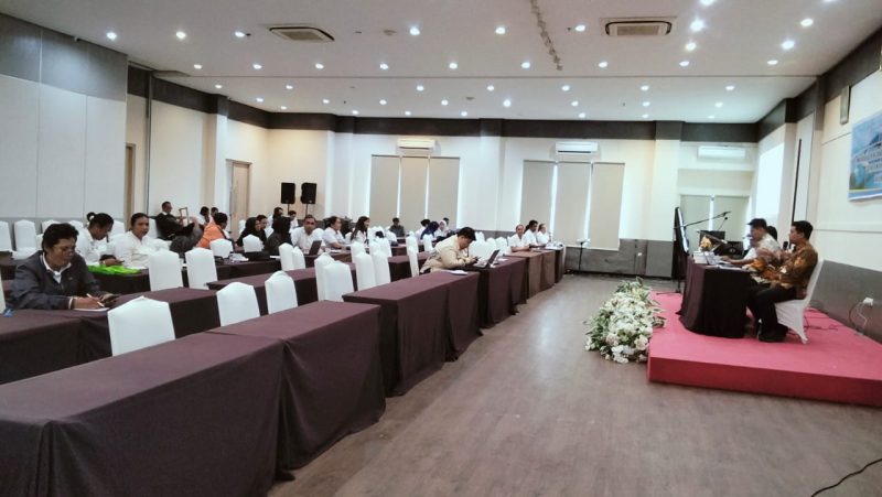 BPKAD Kota Ambon & Pusdatin Kementerian Dalam Negeri, Lantai 5 Hotel Manise  (Foto:ist,)
