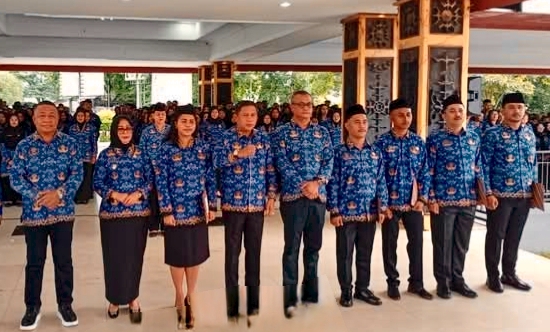 941 CPNS Bersama Walikota, Wakil Walikota, Sekkot (Foto:ist)