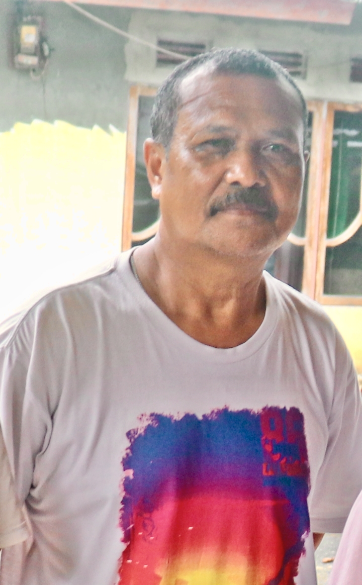 Tomy Lawery, Mantan Bendahara Negeri Hatu. (Foto:KLKD/Sakamena)