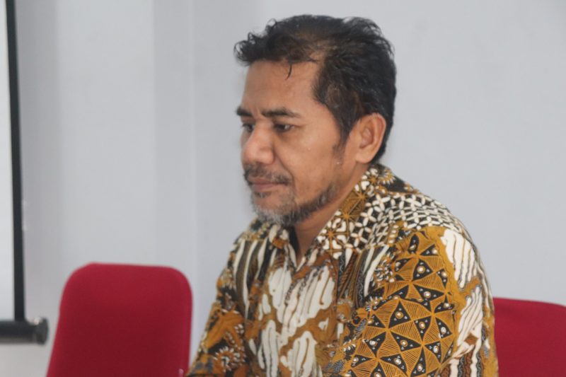 Dr. La Mansur, S.Pd., M.Pd., selaku Kepala Balai Guru dan Tenaga Kependidikan (BGTK) Provinsi Maluku. Foto: Sakamena/WP