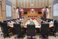 Rapat Dengar pendapat Komisi III DPRD Kota Ambon bersama Organda (Foto: Sakamena/WP)