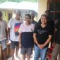 Mantan Perangkat Negeri Hatu, Setelah selesai dalam moment penyampaian klarifikasi temuan 1 M lebih oleh Inspektorat, Lokasi Kediaman Irene Marlisa, Negeri Hatu. Sabtu 14 Juni 2025 (Foto: KLKD/Sakamena)