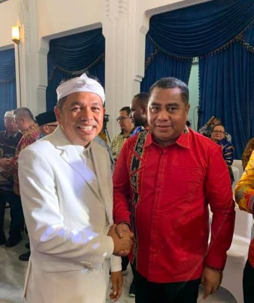 Benhur Watubun bersama Kang Dedy Mulyadi (Foto:ist)