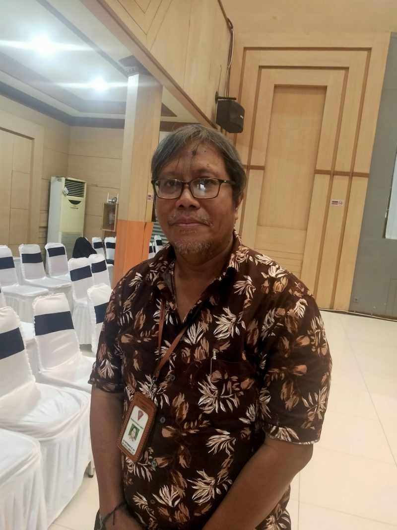 R F. Pattipawae, ST.,MP, Kabid Tata Ruang, Dinas PUPR Kota Ambon, (Foto:WP/Sakamena)