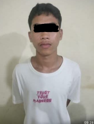 IS alias Indra, Siswa SMK 3 Waiheru, Pelaku Penikaman AP, (Foto:ist)