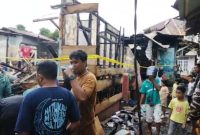 Lokasi Kebakaran di Batu Merah, Gang Banjo, RT03/RW03, Kec.Sirimau Kota Ambon (Foto:WP/Sakamena)