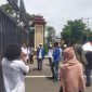 Aksi Demonstrasi oleh PMII-IMM didepan Polda Maluku, Tantui - Rabu 10/12/25 (foto:doc.sakamena)
