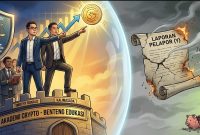 Ilustrasi: Akademi Crypto sebagai benteng edukasi vs laporan Kriminalisasi sepihak