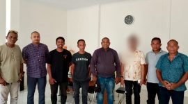 Masyarakat Adat Negeri Hative Besar Bersama Pemeriksa dari Inspektorat Kota Ambon